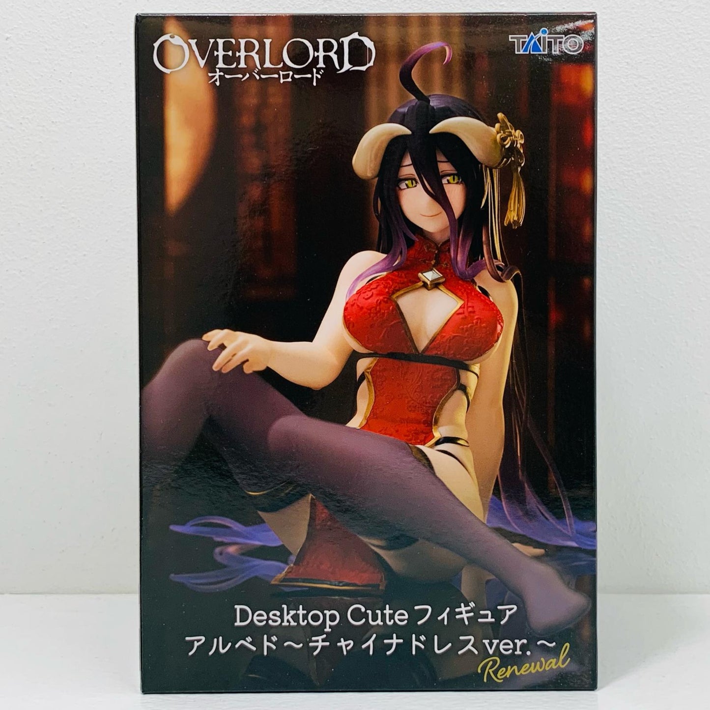 【中古】 アルベド～チャイナドレスver.～Renewal-DesktopCuteフィギュア「オーバーロード」【フィギュア】