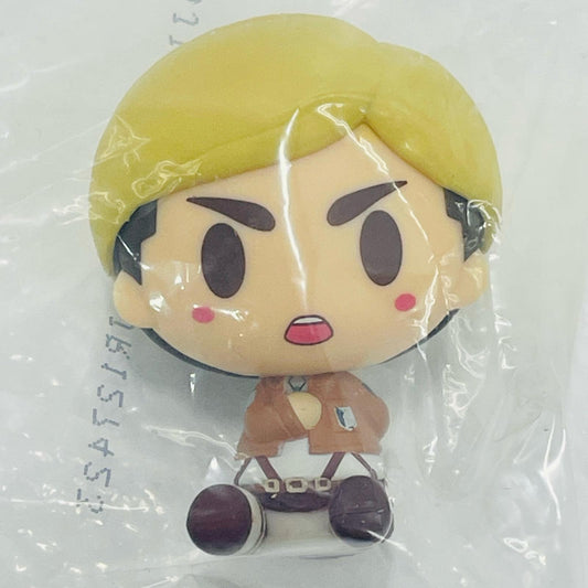 【中古】 G賞エルヴィン・スミス-ちょこのっこフィギュア「獣の巨人は俺が仕留める/一番くじ進撃の巨人」【フィギュア】