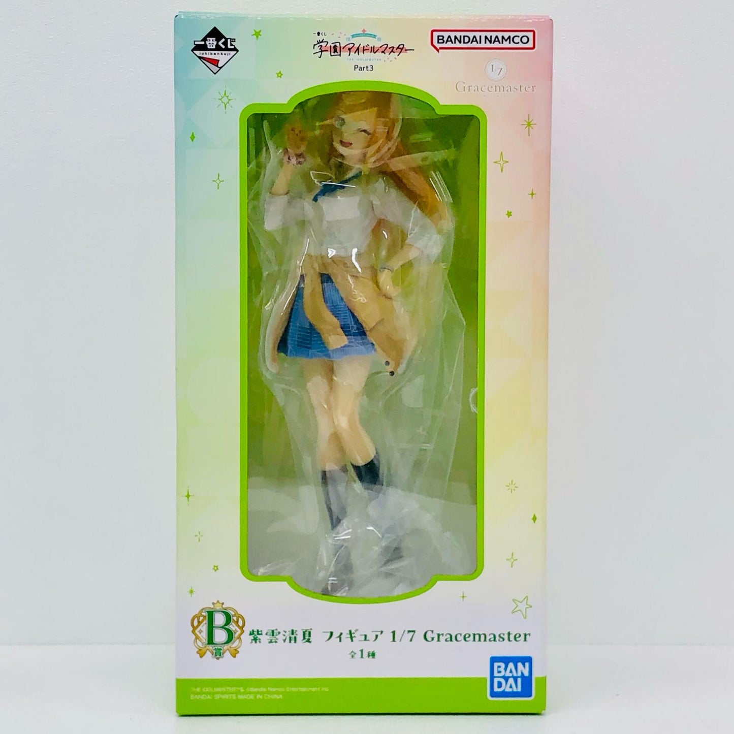 B賞/紫雲清夏フィギュア1/7Gracemaster「Part3/一番くじ学園アイドルマスター」【フィギュア】