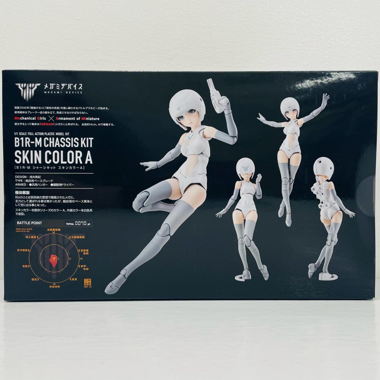 1/1B1R-MシャーシキットスキンカラーA「メガミデバイス」[KP646]