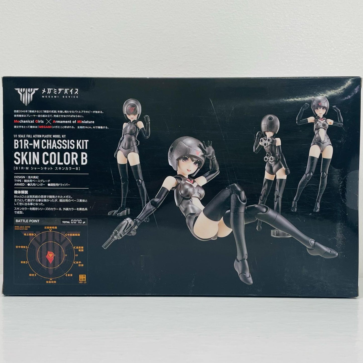 1/1B1R-MシャーシキットスキンカラーB「メガミデバイス」[KP832]