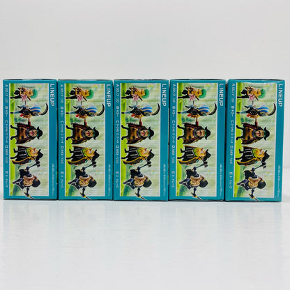 [Used] All 5 types set -WCF-Sabaody Archipelago Worst Generation 2- "One Piece" [Figure]