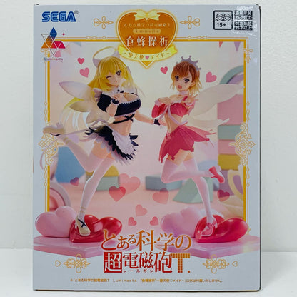 [Used] Shokuhou Misaki ~Fallen Angel? Maid~ Luminasta "A Certain Scientific Railgun T" [Figure]