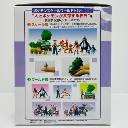 ポケモンスケールワールドシンオウ地方シロナ＆ガブリアス再販版プレミアムバンダイ限定【フィギュア】