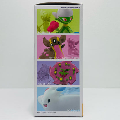 ポケモンスケールワールドシンオウ地方ロズレイド＆トリトドン(にしのうみ)＆ミカルゲ＆トゲキッス再販版プレミアムバンダイ限定【フィギュア】