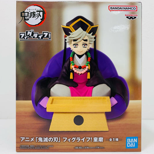 【中古】 童磨-フィグライフ!「鬼滅の刃」【フィギュア】