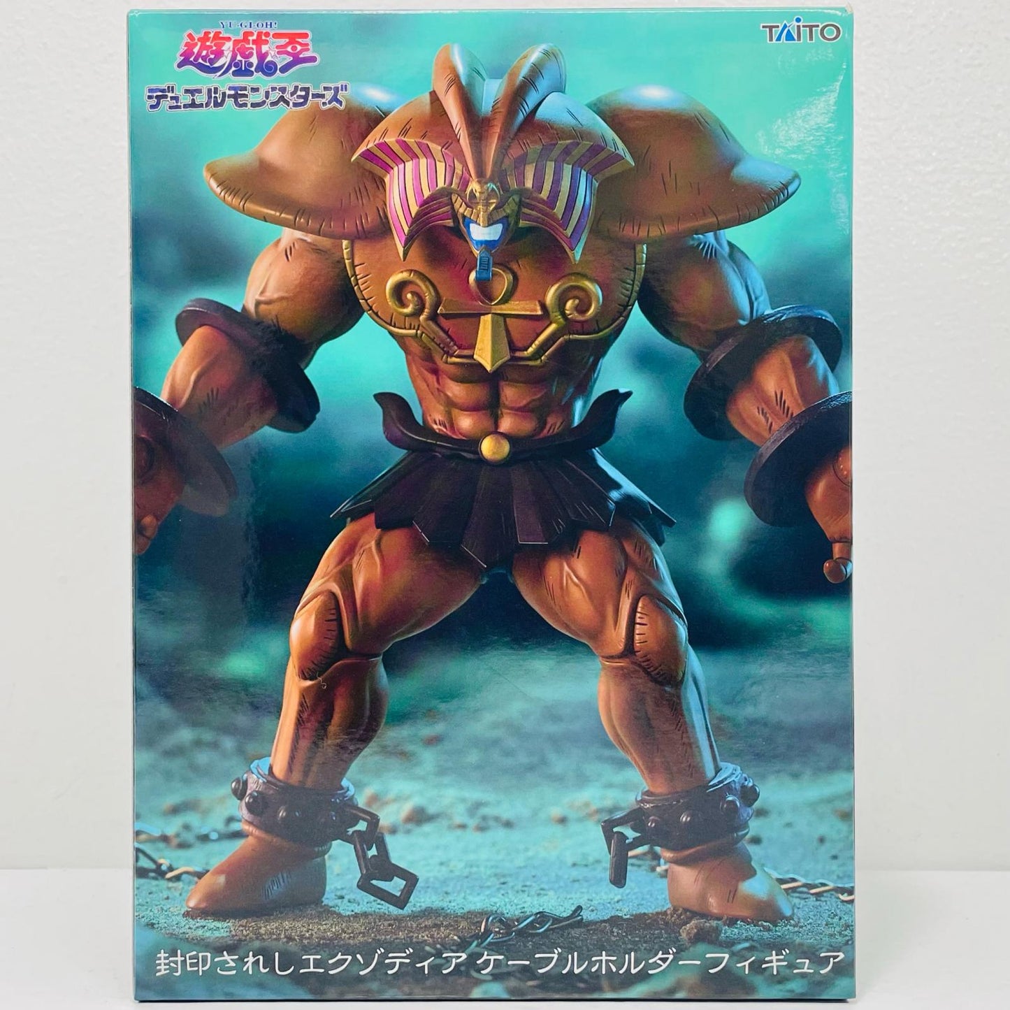 【Used】 Sealed Exodia - Cable Holder Figure "Yu-Gi-Oh! Duel Monsters" [Figure]