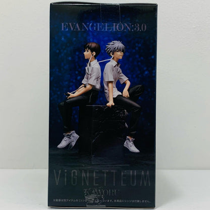 【中古】 渚カヲル-VIGNETTEUM“シンジとカヲル”シンジVer.「ヱヴァンゲリヲン新劇場版」【フィギュア】