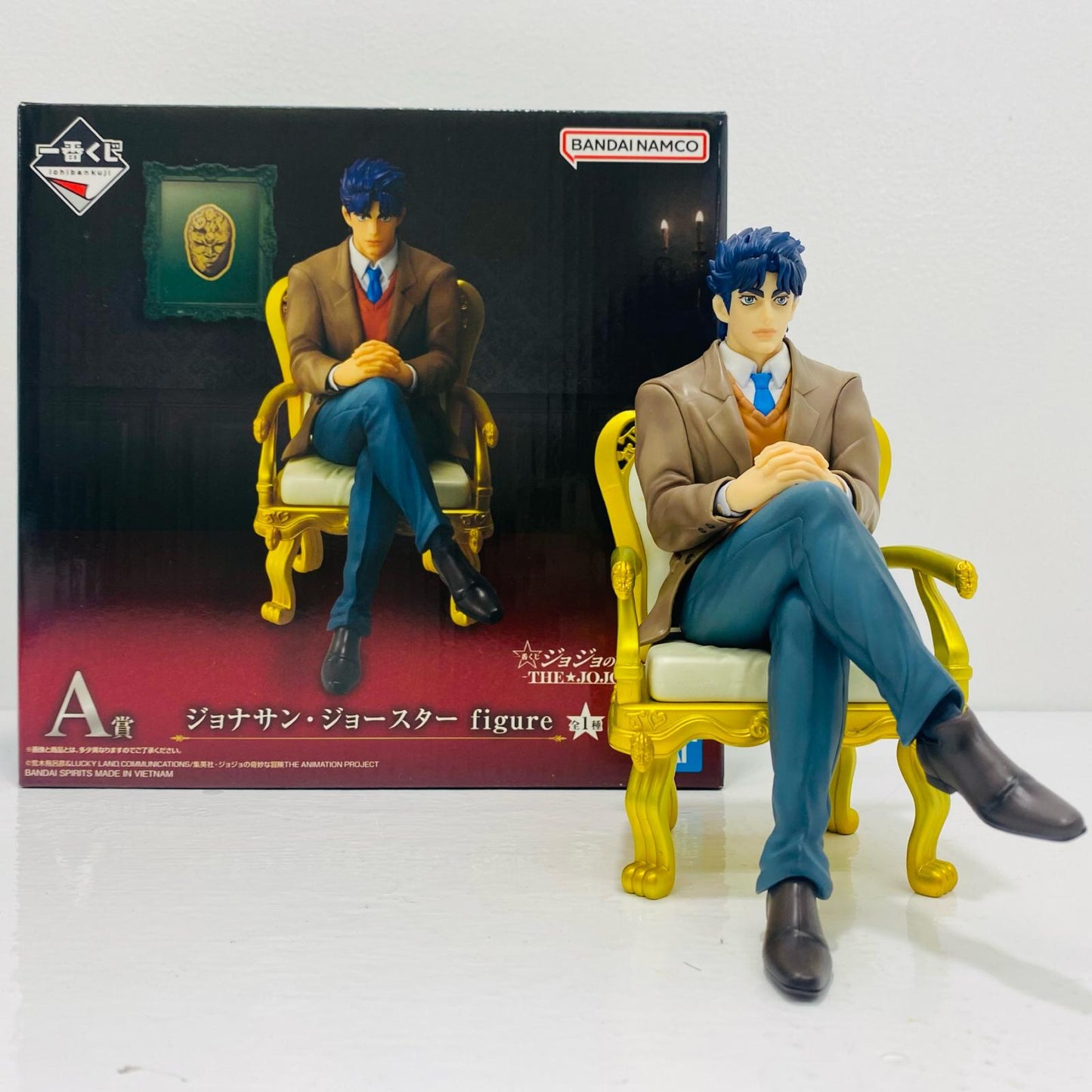[Used] A Prize Jonathan Joestar Figure "THE★JOJOWORLD/Ichiban Kuji JoJo's Bizarre Adventure" [Figure]