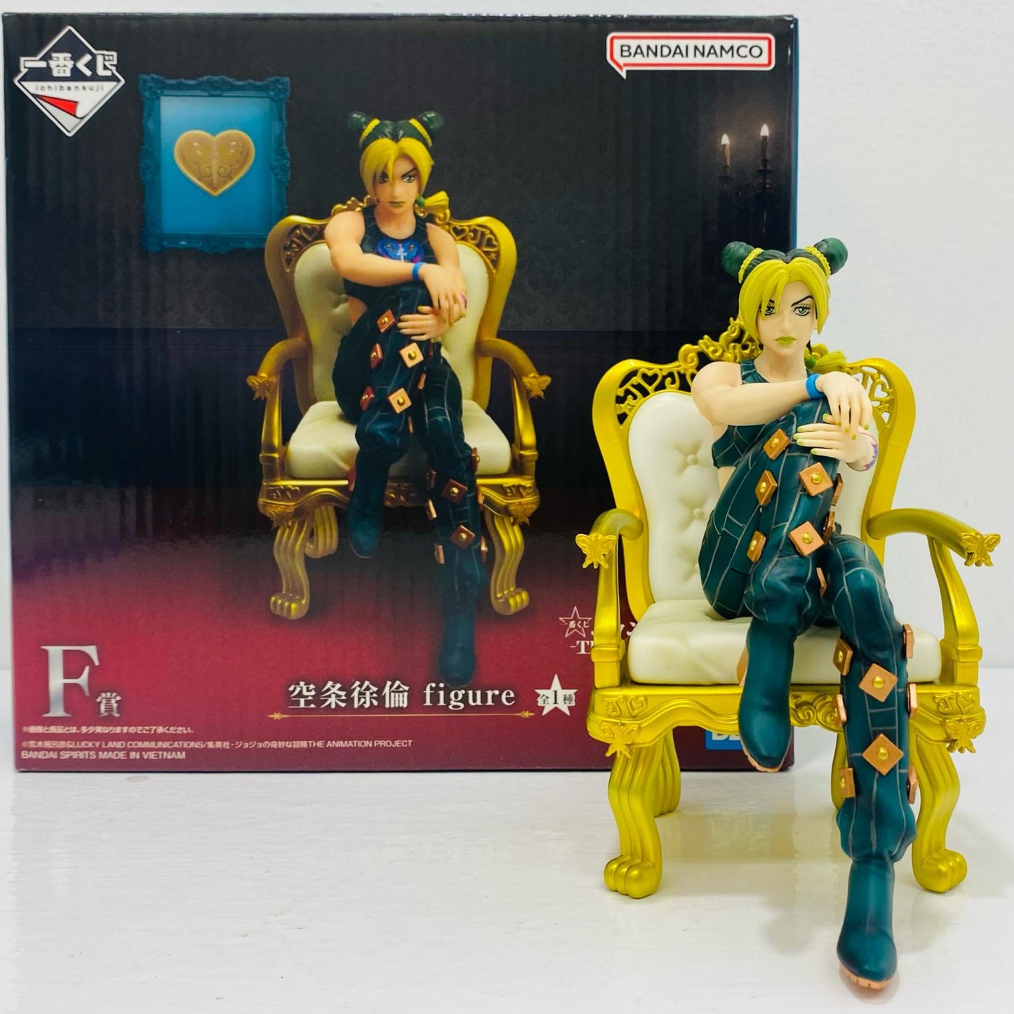 [Used] F Prize/Jolyne Cujoh Figure "THE★JOJOWORLD/Ichiban Kuji JoJo's Bizarre Adventure" [Figure]