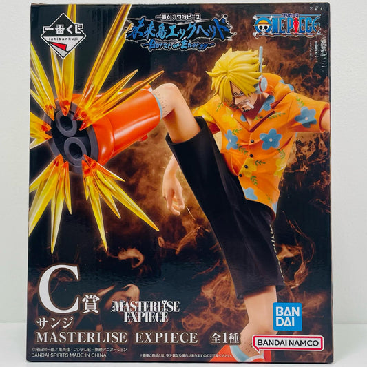【中古】 C賞サンジ-MASTERLISEEXPIECE「BurstofEnergy/未来島エッグヘッド/一番くじワンピース」【フィギュア】