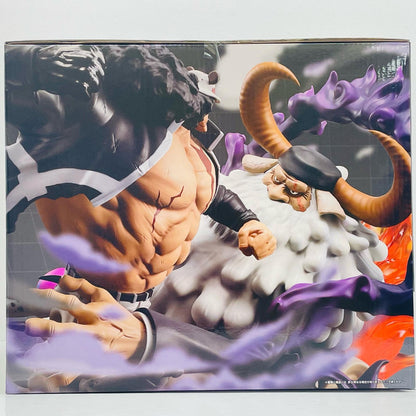 [Used] Last One Prize: "Bartholomew Kuma vs. Jaygarcia Saturn" Revible Moment "Burst of Energy / Egghead Island / Ichiban Kuji One Piece" [Figure]