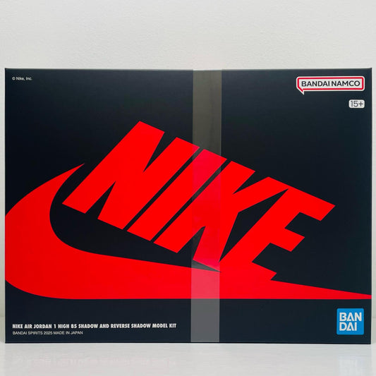 NIKE AIR JORDAN 1 HIGH 85 SHADOW AND REVERSE SHADOW MODEL KIT プレミアムバンダイ限定