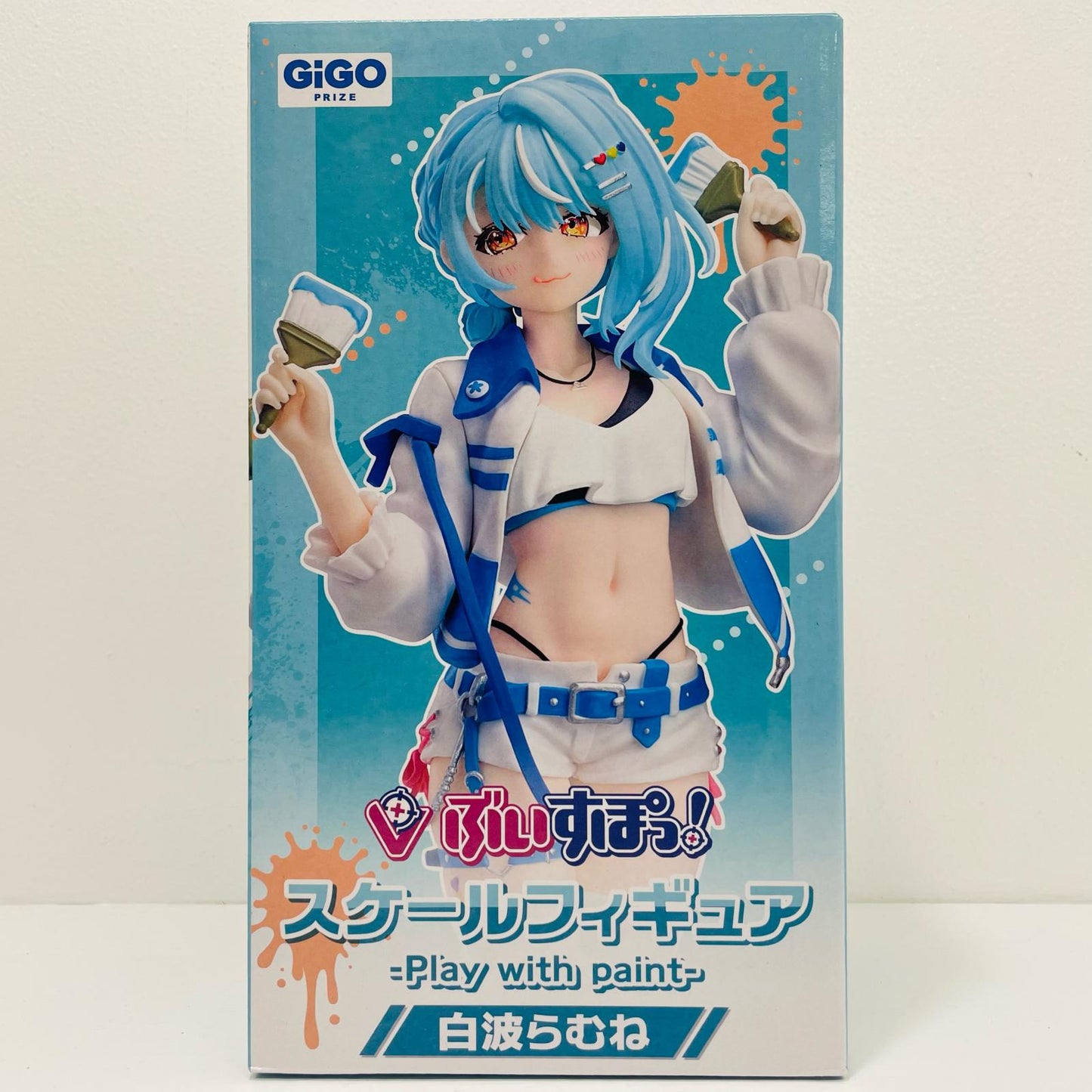 白波らむね-スケールフィギュア-Playwithpaint-vol.8「ぶいすぽっ!」GiGO限定【フィギュア】