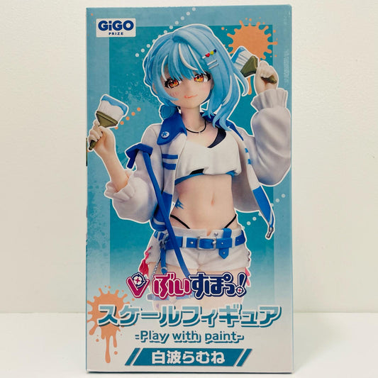 白波らむね-スケールフィギュア-Playwithpaint-vol.8「ぶいすぽっ!」GiGO限定【フィギュア】