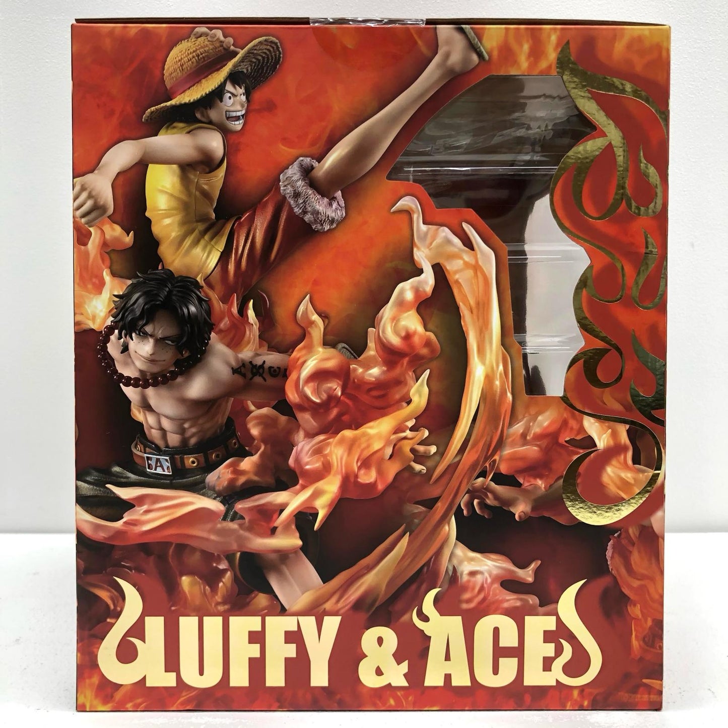 【中古】 ルフィ＆エース～兄弟の絆～20thLIMITEDVer.「ワンピース」P.O.P“NEO-MAXIMUM”メガトレショップ＆オンラインショップ限定【フィギュア】