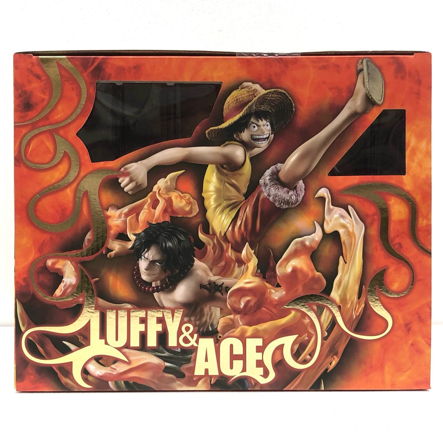 【中古】 ルフィ＆エース～兄弟の絆～20thLIMITEDVer.「ワンピース」P.O.P“NEO-MAXIMUM”メガトレショップ＆オンラインショップ限定【フィギュア】