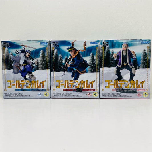 3体セット(アシリバ&杉元&白石)-XrossLinkフィギュア「ゴールデンカムイ」【フィギュア】