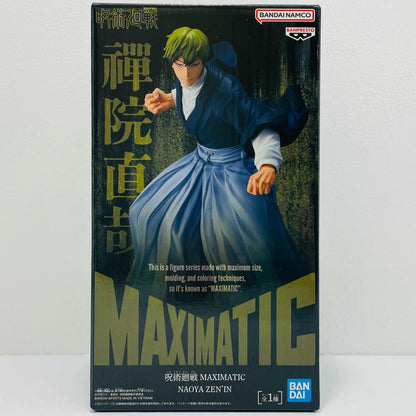 禪院直哉-MAXIMATIC”NAOYAZEN’IN”「呪術廻戦」【フィギュア】
