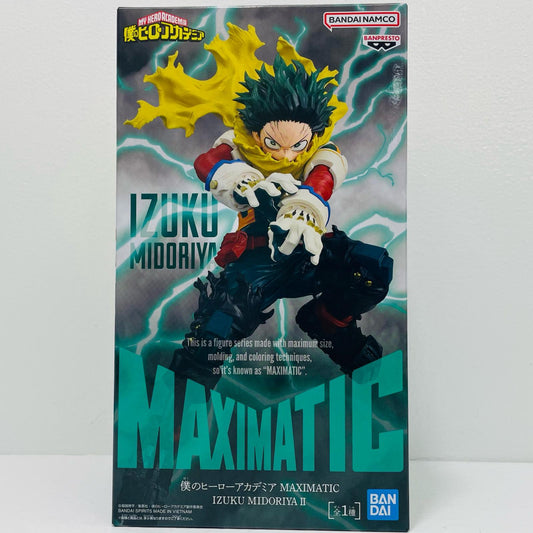 緑谷出久2-MAXIMATIC”IZUKUMIDORIYA2”「僕のヒーローアカデミア」【フィギュア】