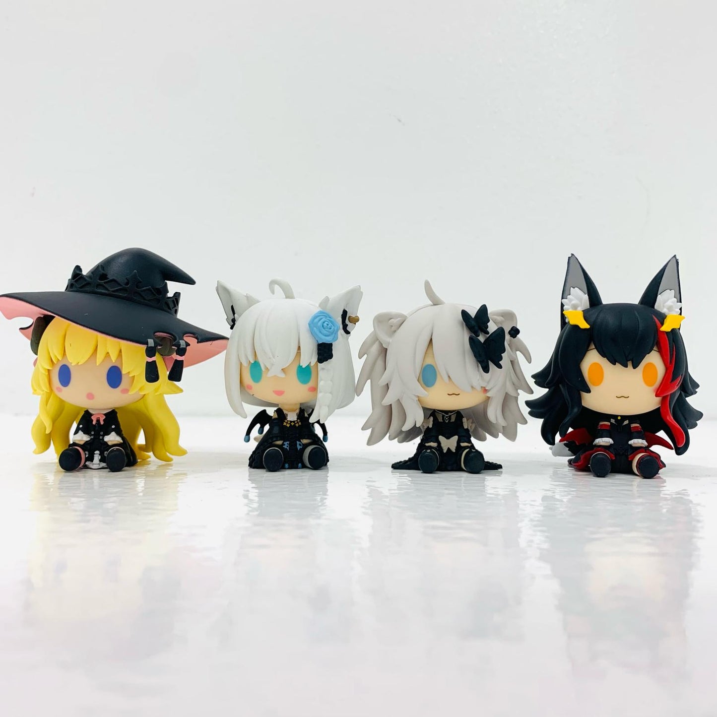 【Used】 All 4 types set - Chokonokko Figure "VillainStyle/Ichiban Kuji Hololive" [Figure]