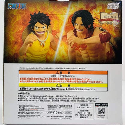 [Used] Last One Prize RevibleMoment -Ace & Luffy- "Dramatic Memories/Ichiban Kuji One Piece" [Figure]