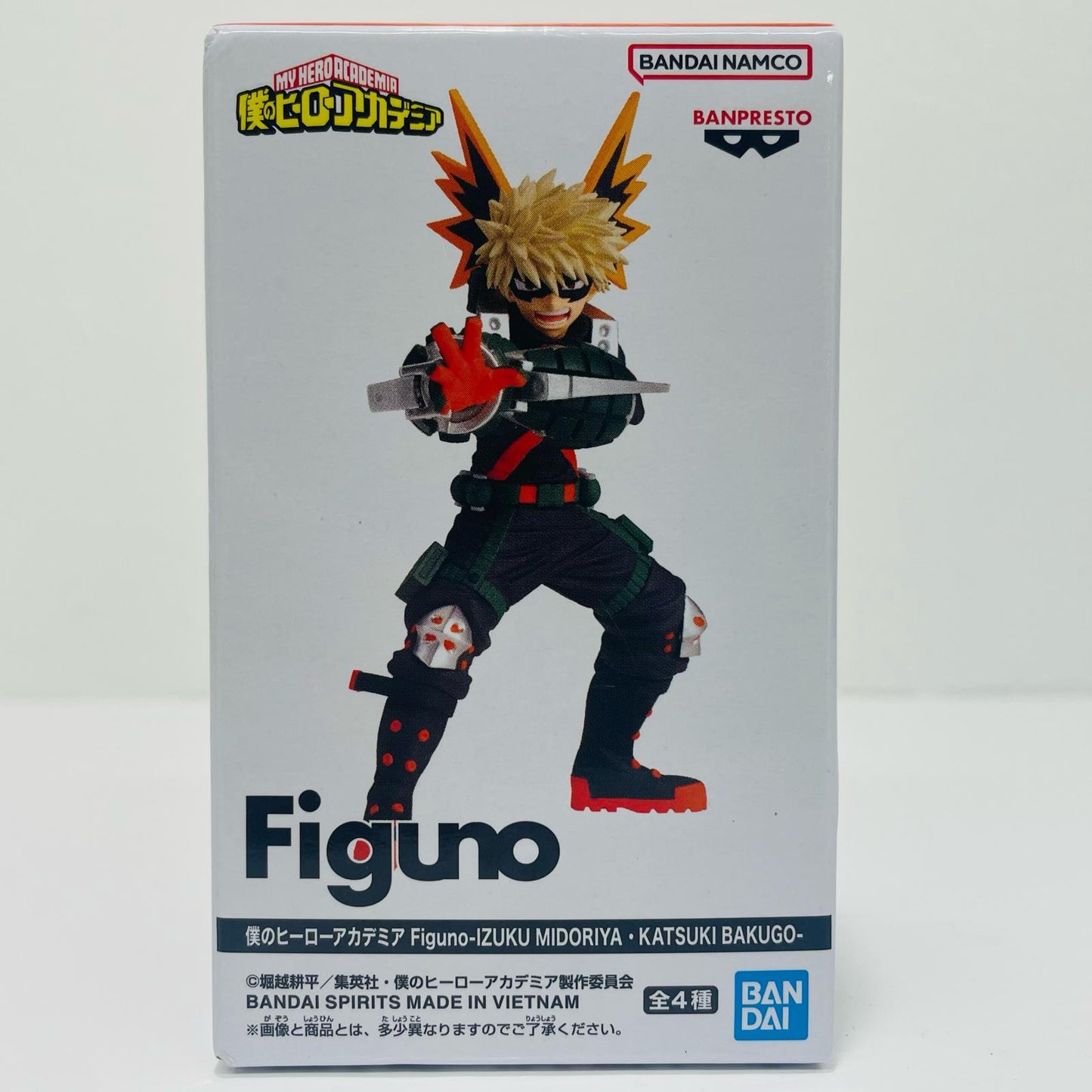 爆豪勝己(左手前)-Figuno-IZUKUMIDORIYA・KATSUKIBAKUGO-「僕のヒーローアカデミア」【フィギュア】