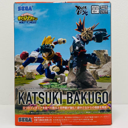 爆豪勝己-XrossLinkフィギュア「僕のヒーローアカデミアTHEMOVIEユアネクスト」【フィギュア】
