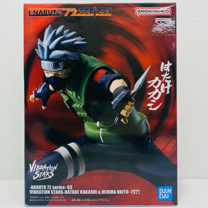 はたけカカシ-NARUTO72series-63VIBRATIONSTARS-HATAKEKAKASHI&UCHIHAOBITO-「NARUTO-ナルト-」【フィギュア】