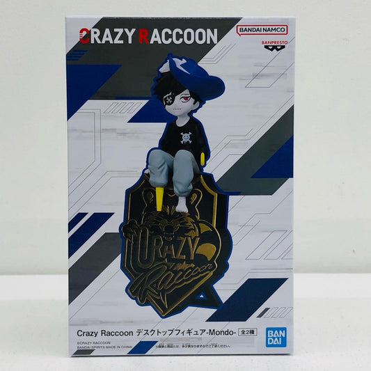 Mondo(シャツ黒)-デスクトップフィギュア「CrazyRaccoon」【フィギュア】