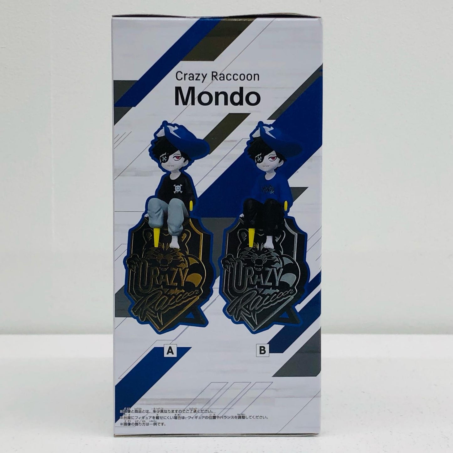Mondo(シャツ黒)-デスクトップフィギュア「CrazyRaccoon」【フィギュア】