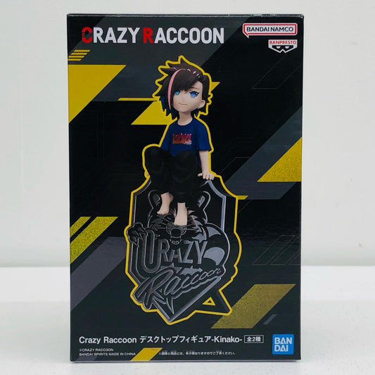 Kinako(Tシャツ青色)-デスクトップフィギュア「CrazyRaccoon」【フィギュア】