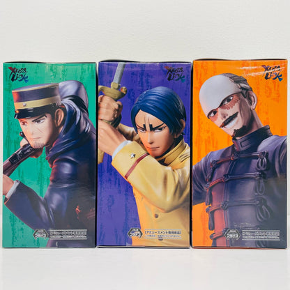 3体セット(月島&鯉登&鶴見)-XrossLinkフィギュア「ゴールデンカムイ」【フィギュア】