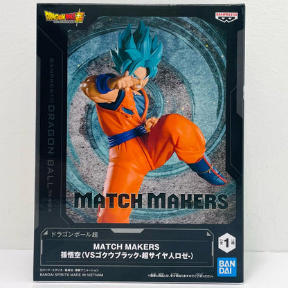 フィギュア 孫悟空-MATCHMAKERS(VSゴクウブラック-超サイヤ人ロゼ-)「ドラゴンボール超」 孫悟空 MATCH MAKERS 2794214【フィギュア】