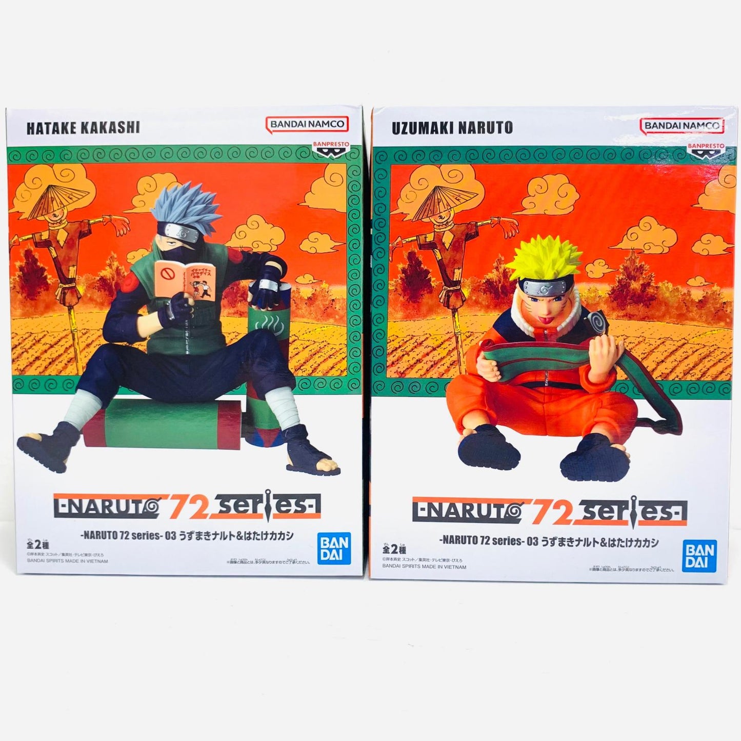 フィギュア 全2種セット-NARUTO72series-03うずまきナルト&はたけカカシ「NARUTO-ナルト-」 全2種セット 2797893【フィギュア】