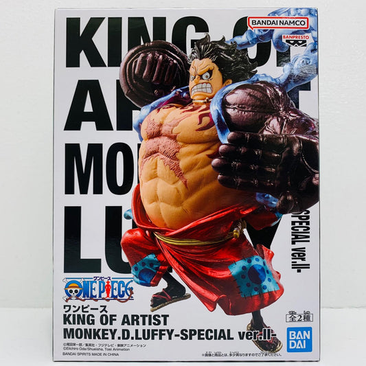 フィギュア ルフィSPver.2(ギア4バインドマン)KINGOFARTIST-THEMONKEY.D.LUFFY-SPECIALver.-II「ワンピース」 ルフィSPver.2(ギア4バウンドマン)KINGOFARTIST KING OF ARTIST 2836084【フィギュア】