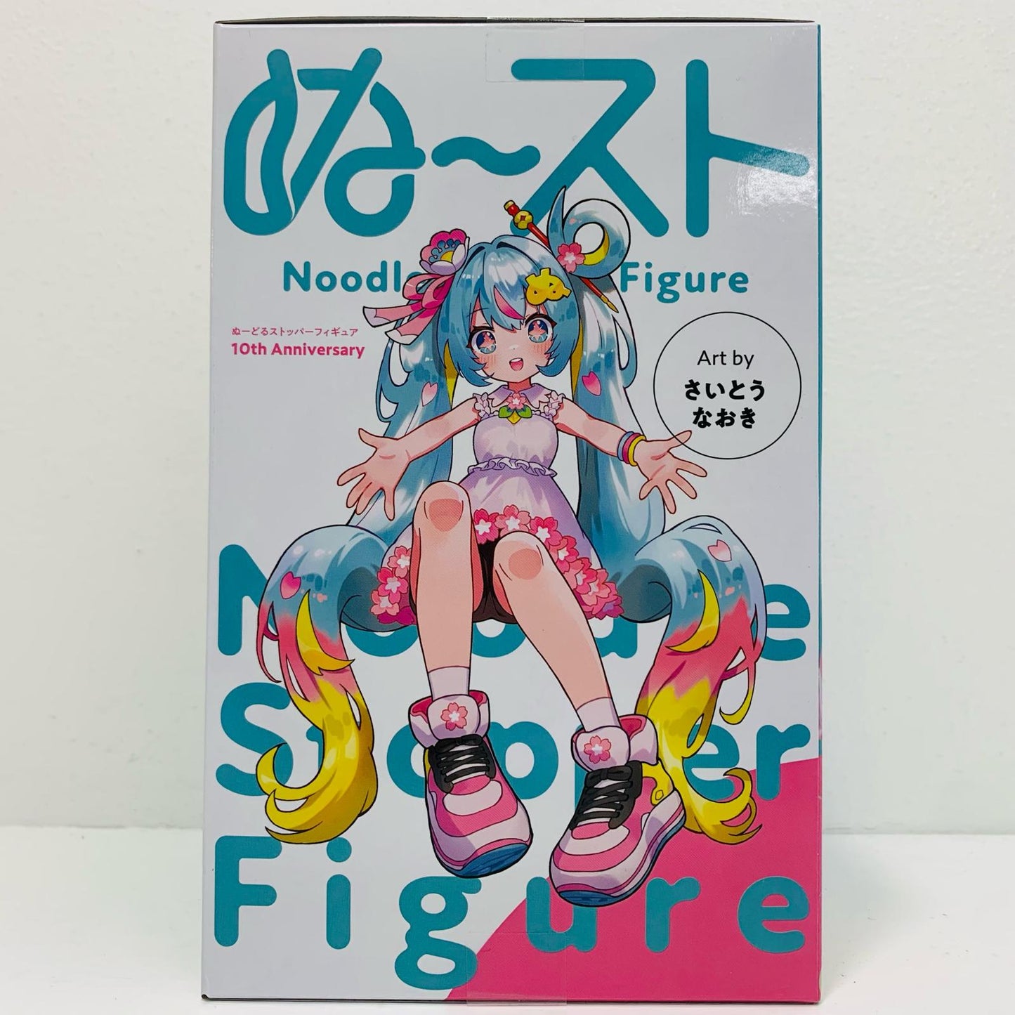 フィギュア 初音ミク・10周年記念-ぬーどるストッパーフィギュア「初音ミクシリーズ」 初音ミク・10th Anniversary ぬーどるストッパー AMUPRZ20775【フィギュア】