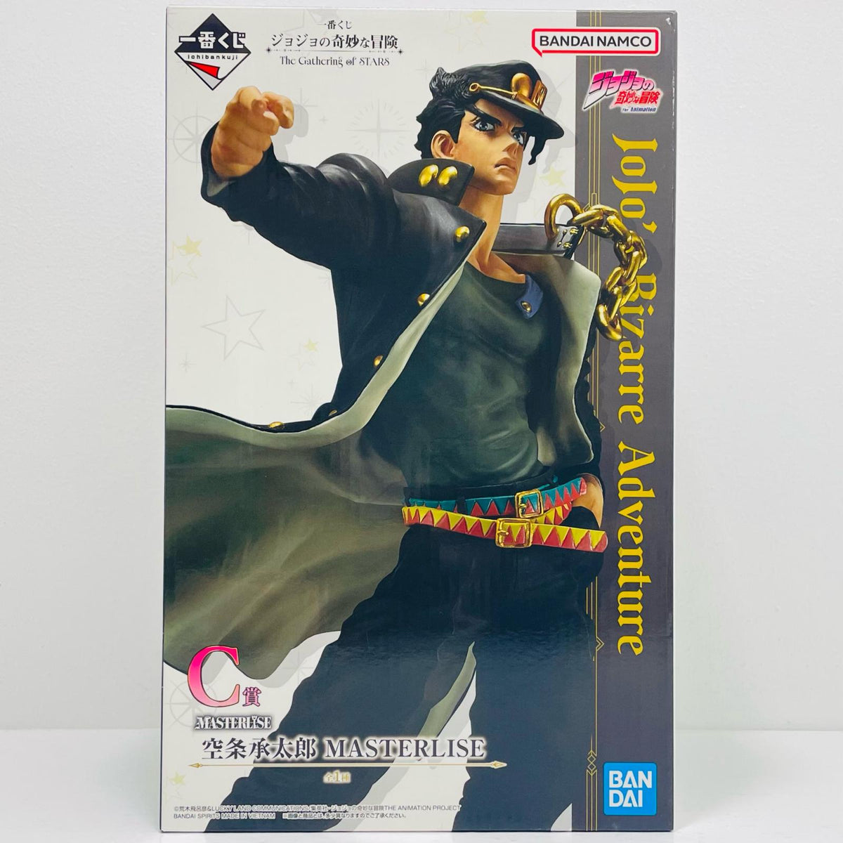 フィギュア C賞/空条承太郎-MASTERLISE「TheGatheringofSTARS/一番くじジョジョの奇妙な冒険」 空条承太郎 一番くじ C賞【フィギュア】【加古川物流】
