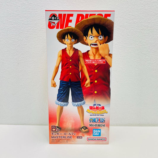 フィギュア B賞ルフィ-MASTERLISE「冒険の記憶と未来への航路/一番くじワンピースMONKEY.D.LUFFY」 ルフィ(通常ver.) 一番くじ B賞【フィギュア】