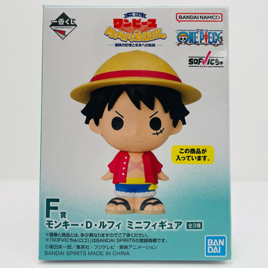 【中古】 ワンピース フィギュア SOFVICちゅ『モンキー・D・ルフィ』ミニ 一番くじ F賞【フィギュア】