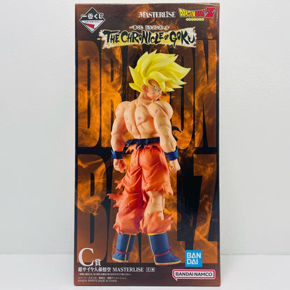 フィギュア C賞/超サイヤ人孫悟空-MASTERLISE「THECHRONICLEOFGOKU/一番くじドラゴンボール」 超サイヤ人孫悟空 一番くじ C賞【フィギュア】【加古川物流】