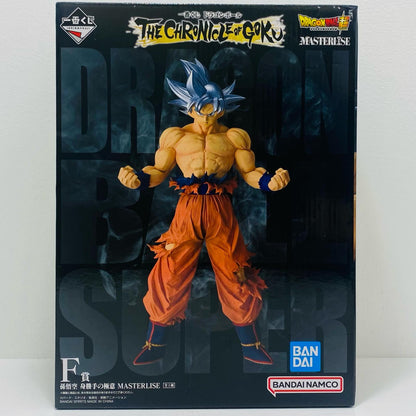 フィギュア F賞/孫悟空・身勝手の極意-MASTERLISE「THECHRONICLEOFGOKU/一番くじドラゴンボール」 孫悟空・身勝手の極意 一番くじ F賞【フィギュア】【加古川物流】