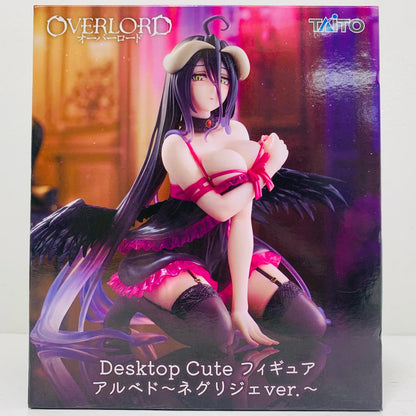 フィギュア アルベド～ネグリジェver.～DesktopCuteフィギュア「オーバーロード」 アルベド～ネグリジェver.～DesktopCute Desktop Cute 452037000【フィギュア】