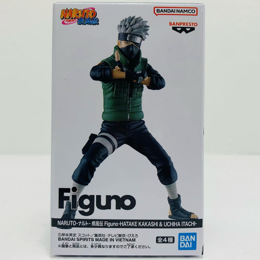 フィギュア A.はたけカカシ-Figuno-HATAKEKAKASHI＆UCHIHAITACHI-「NARUTO-ナルト-疾風伝」 A.はたけカカシ(右手クナイ) Figuno 2809835【フィギュア】