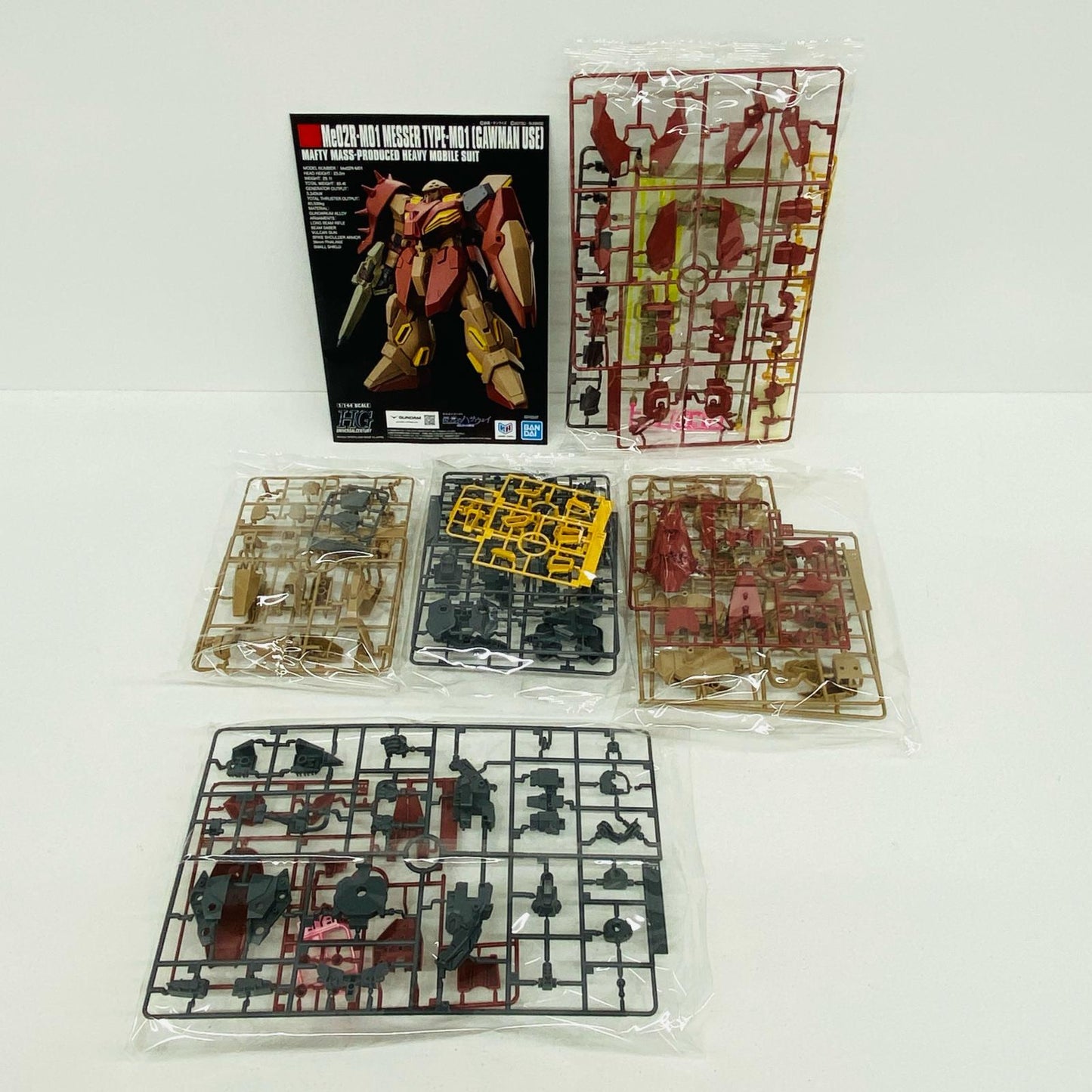 プラモデル 1/144HGメッサーM01型(ガウマン機)「機動戦士ガンダム閃光のハサウェイ」[5072537] メッサーM01型 HG '1/144 5072537
