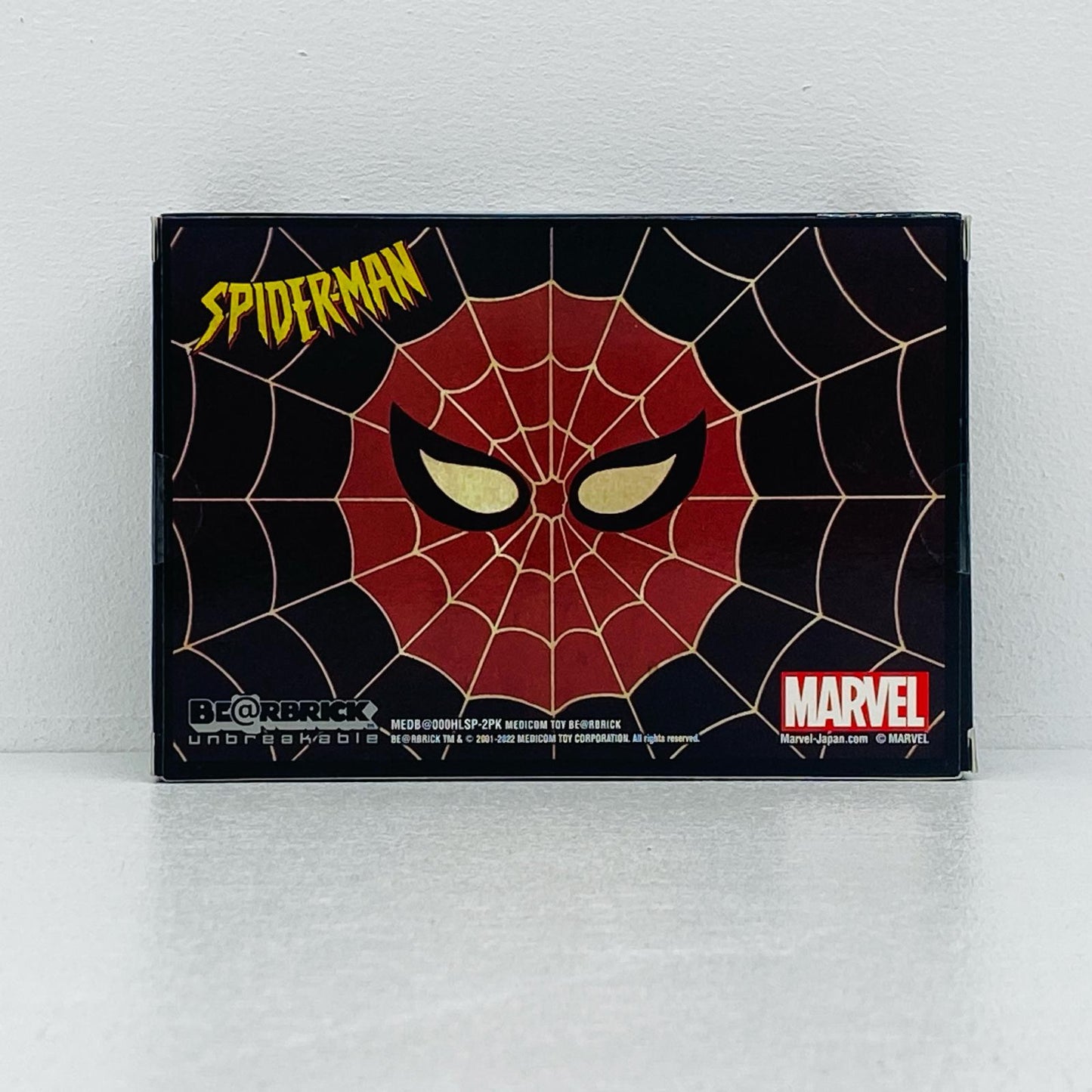 ペアボックス賞スカーレット・スパイダー＆スパイダーガール2体セット(ボールチェーン付き)「HappyくじBE＠RBRICKMARVEL『SPIDER-MAN』」BE＠RBRICK-ベアブリック-100%【フィギュア】