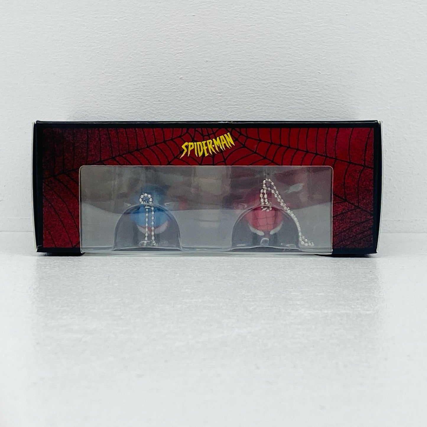 ペアボックス賞スカーレット・スパイダー＆スパイダーガール2体セット(ボールチェーン付き)「HappyくじBE＠RBRICKMARVEL『SPIDER-MAN』」BE＠RBRICK-ベアブリック-100%【フィギュア】