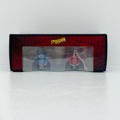 ペアボックス賞スカーレット・スパイダー＆スパイダーガール2体セット(ボールチェーン付き)「HappyくじBE＠RBRICKMARVEL『SPIDER-MAN』」BE＠RBRICK-ベアブリック-100%【フィギュア】