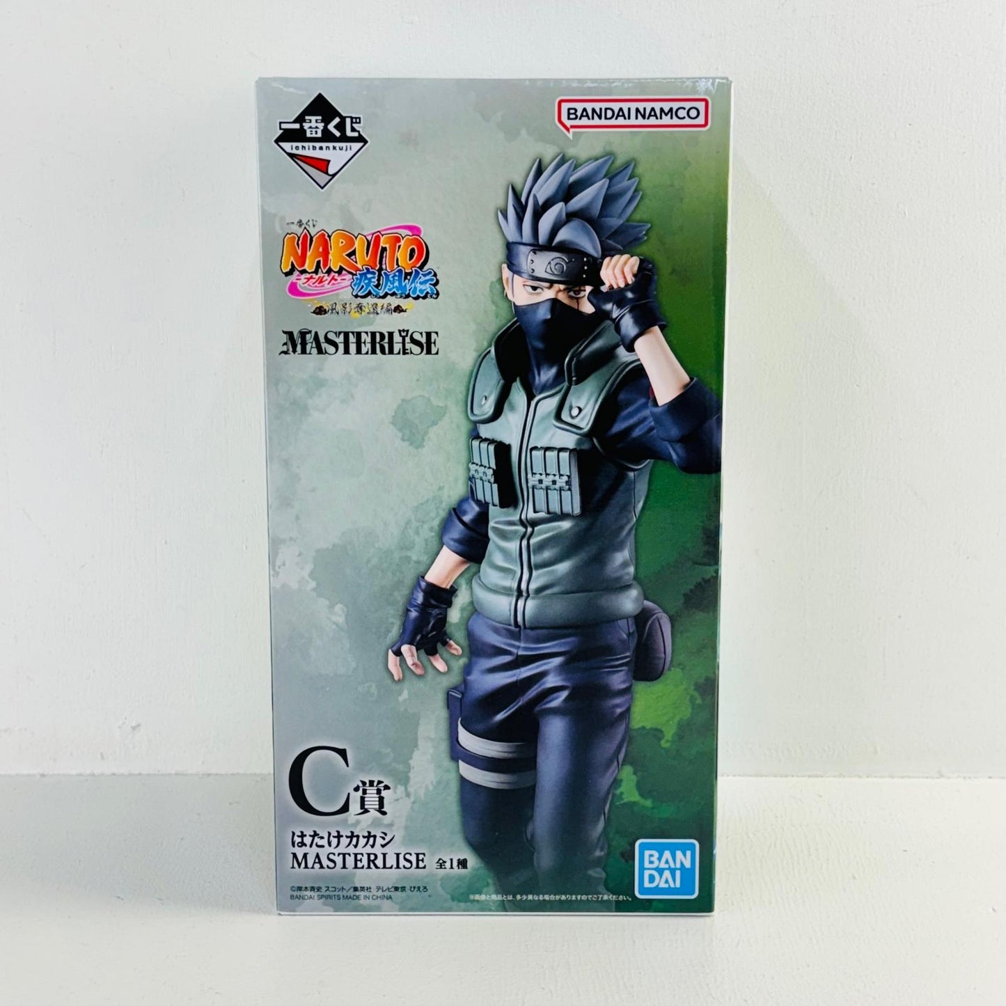 フィギュア C賞はたけカカシ-MASTERLISE「風影奪還編/一番くじNARUTO-ナルト-疾風伝」 はたけカカシ 一番くじ C賞【フィギュア】