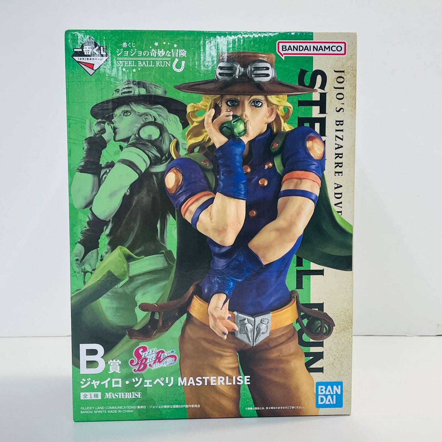 フィギュア B賞ジャイロ・ツェペリ-MASTERLISE「STEELBALLRUN/一番くじジョジョの奇妙な冒険」 ジャイロ・ツェペリ 一番くじ B賞【フィギュア】